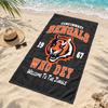 Cincinnati Bengals Microfiber Beach Towel Quick Dry Sand Free Lightweight Beach Towels for Travel Swimming Camping