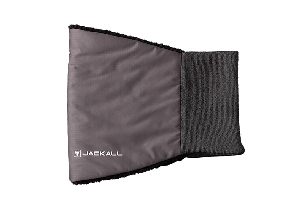 

JACKALL Эластичный воротник в рубчик, Универсальный утеплитель, Угольный,