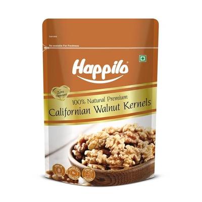 Happilo 100 % natürliche kalifornische Walnusskerne, roh, 200 g
