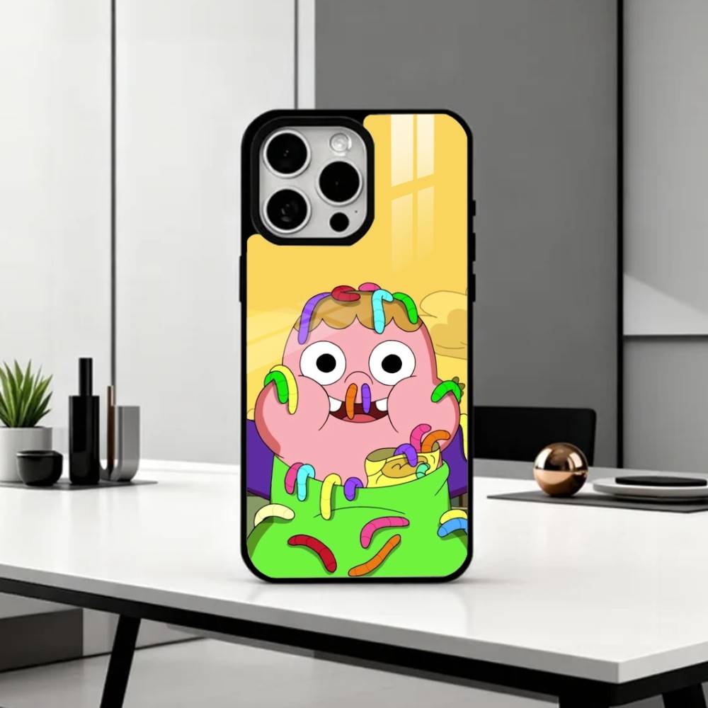 Sassy cartoon C-Clarences Phone Case For iPhone17,16,15,14,13,12,11 Plus,Pro Max Magnetic For Magsafe Wireless Charging