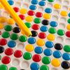 Tablica Magnetyczna Magpad Dots - Żółta