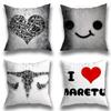I Love Maretu Pillow Cover Living Room Sofa Cushion Cover Bedroom Room Bed Pillow Cover Home Decoration