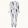 Ladies Loose Long Sleeve Top And Elastic Waist Pants Two Piece Cozy Daily Outfit Set