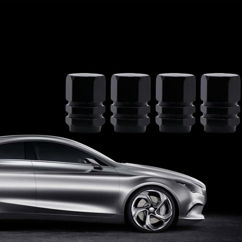 Itisyou Däckventilhatt Motorcykelventilhatt Bil Dammtät Sexkantig Hållbar Korrosionsskyddande