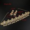 Elegante Gioiello per Capelli Color Oro Catena da Fronte Corona da Sposa Matrimonio Accessori Catena per Capelli Farfalla
