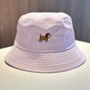 And Simple Embroidered Puppy Fisherman Hats Women Summer, Bucket Hat Men New Foldable Sunhat