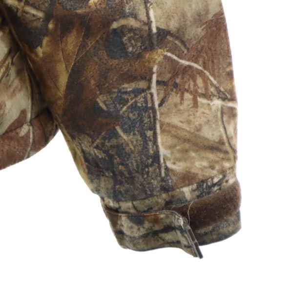 FIELD&STREAM Overall Handle Brushed Batting Jacket M Beige Fur Lining Men's Used