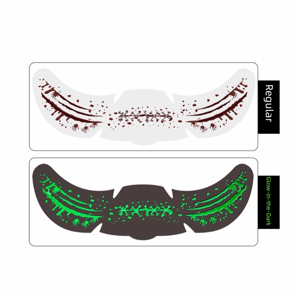Water Transfer Printing Face Sticker Freckles Simulated Halloween Makeup Sticker  Stage Prop