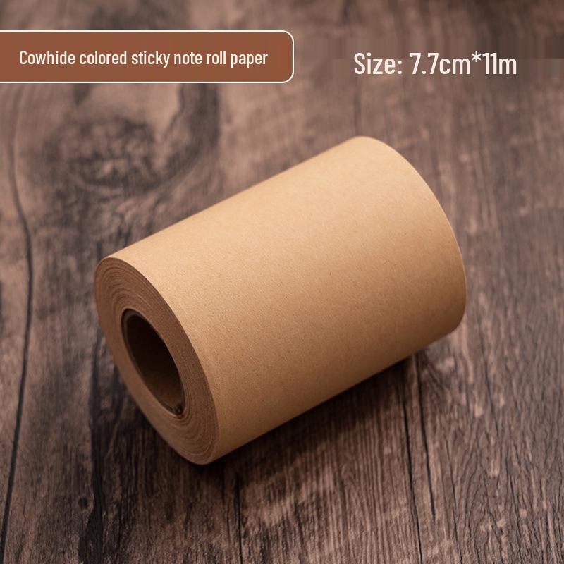

Wall-mounted Retro Wooden Message Board Scroll Memo Board Non-Adhesive Note Pad