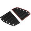 EIN Paar Hinten Fenster Lamellen Fensterläden Für Volkswagen Golf 6 MK6 2010 2011 2012 2013 2014 Seite Vent Trim