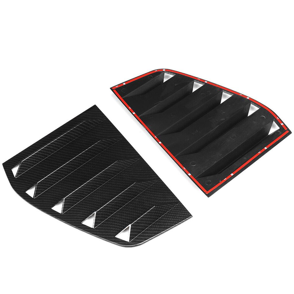 EIN Paar Hinten Fenster Lamellen Fensterläden Für Volkswagen Golf 6 MK6 2010 2011 2012 2013 2014 Seite Vent Trim