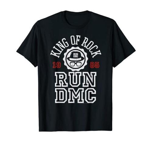 Run DMC Official King Of Rock 1985 T-Shirt Unisex T-Shirt S