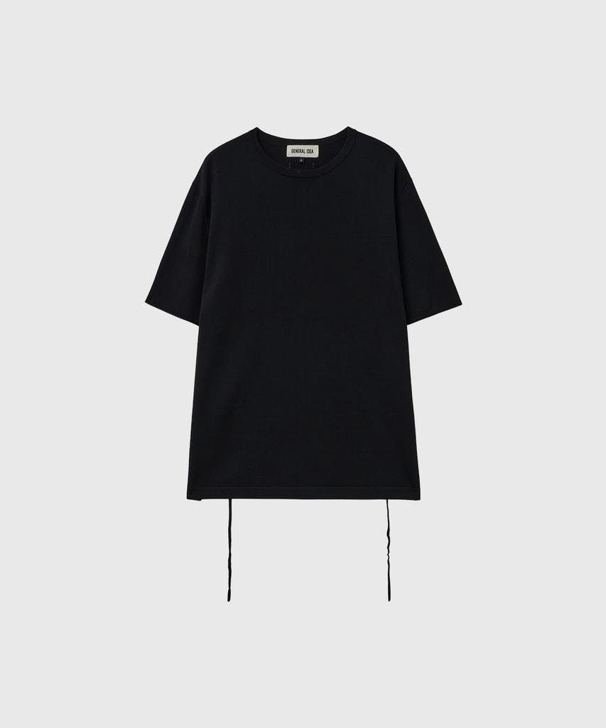 GENERALIDEA Temperature Cut Cool Loose Fit Knit T-Shirt [Black] / Gf2Lkp538