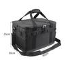 30L Outdoor Activity Foldable Camping Picnic Storage Pouch Large Storage Tableware Pouch Hiking Travel Cooking Utensil Organizer