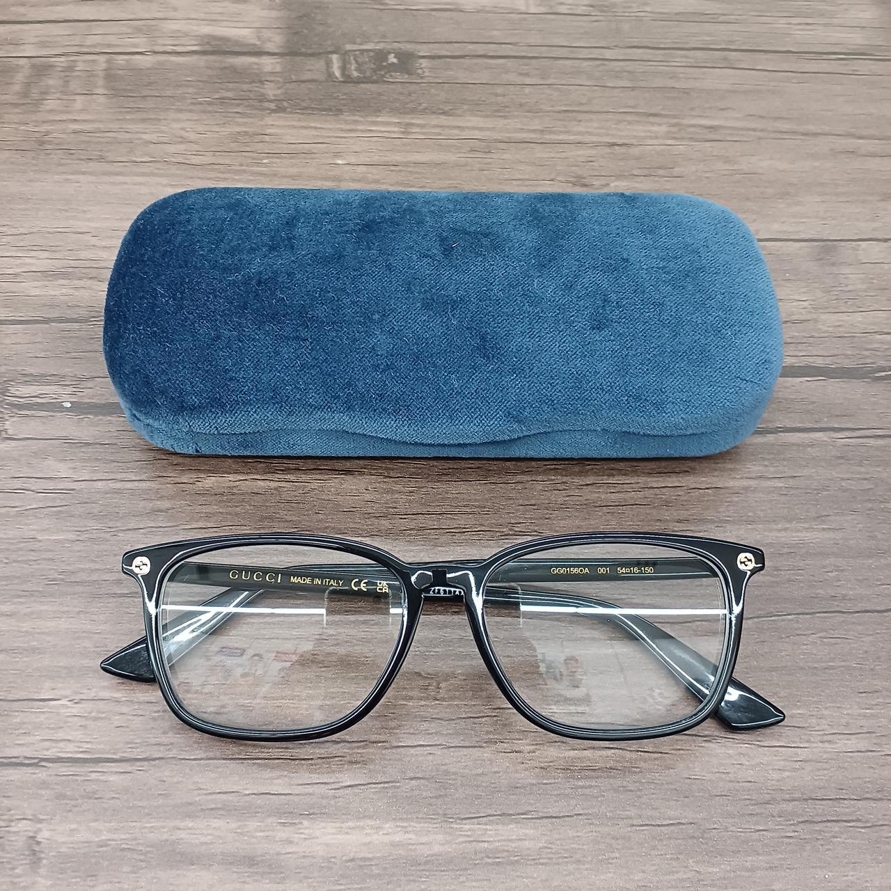 Used GUCCI GG0156OA glasses frame