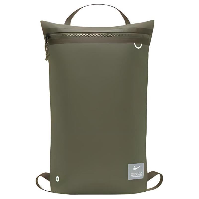 Nike Fabric Gym Bag Backpack Unisex Khaki Green Casual CQ9455-325