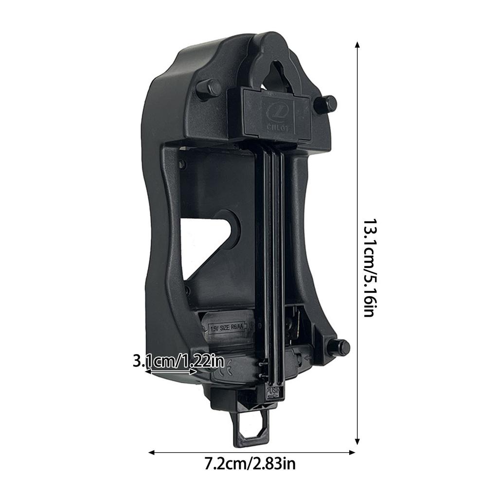 Quartzs DIY Drives Unit Black Pendulum Clock Movement Empty Case Without Mechanism for Home Decors and Craft Projects