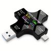 Portable USB PD Detector Type-C Voltage Ammeter, Digital Display Tester For Phone Tablet Laptop And PD Power Adapter Testing