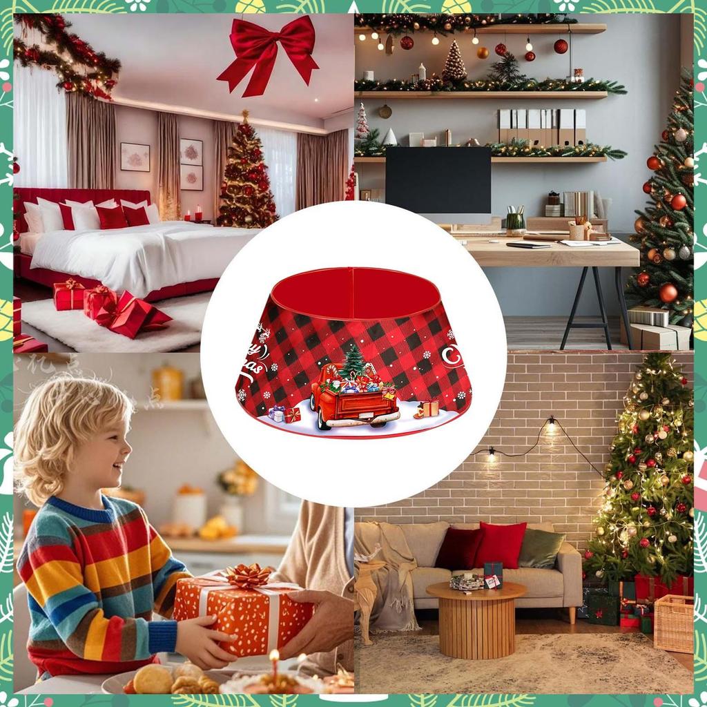 Tree Collar Festive Decor Artificial Christmas Tree Collar For Home Apartment Living Room Study Family Gathering Themed Events