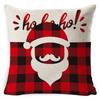Christmas Pillow, Home Sofa, Linen Cushion Cover, Car Waist Pillow Cover, Children's Pillow Cover