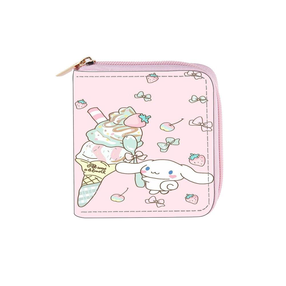 Peripheral Short Zipper Small Wallet DXX Wallet Card Bag Student Campus