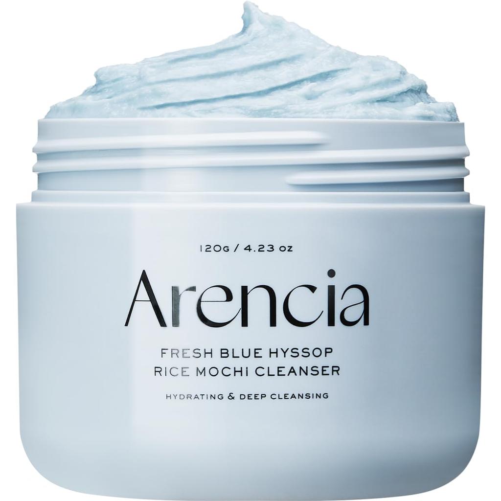 arencia Świeży niebieski Hyzop Ryż Mochi Cleanser 120g+ LOSOWY PREZENT