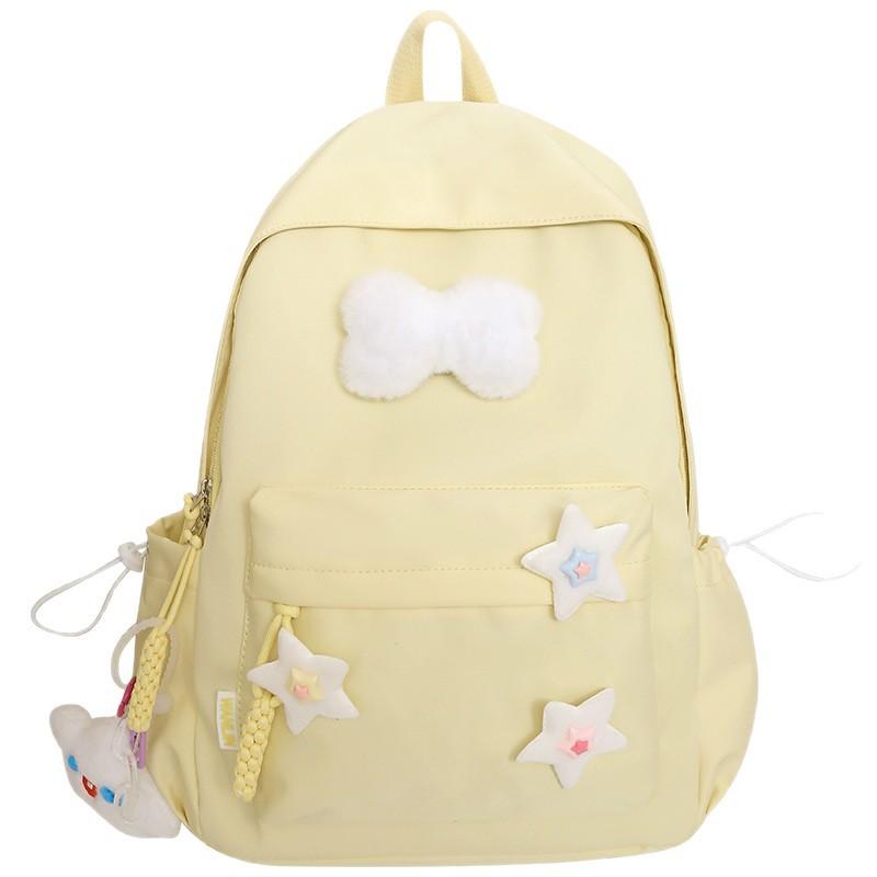 Children's Schoolbags Elementary School Students Girls Junior High School Students Solid Color Kindergarten Backpack