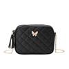 Rhombus bag women's spring new butterfly trend mini one shoulder simple messenger women's bag one piece