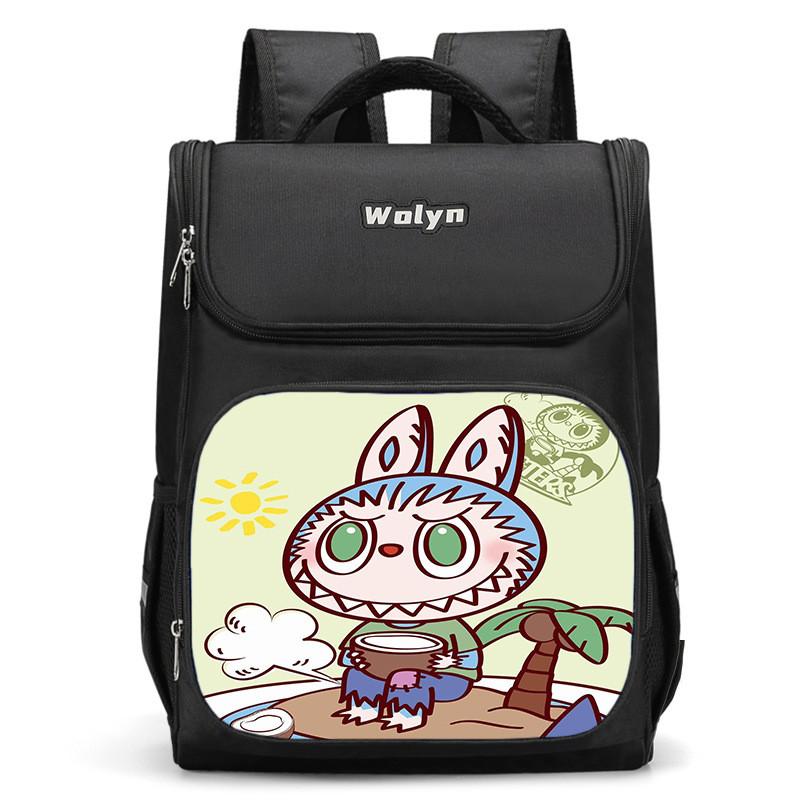 Lapupu Large Capacity 3d School Backpack For Kids Unisex Lightweight Design Style A,Small