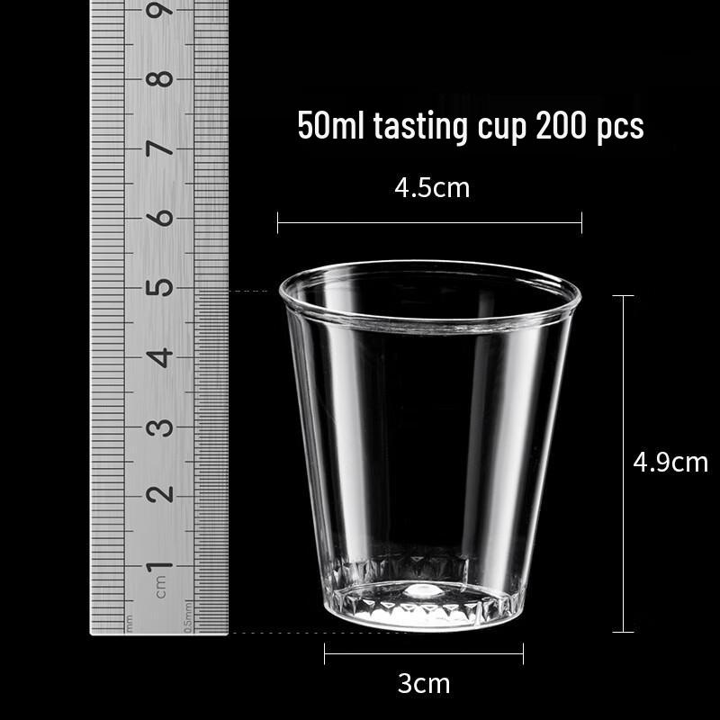 YudeFeng Disposable Plastic Tasting Cups