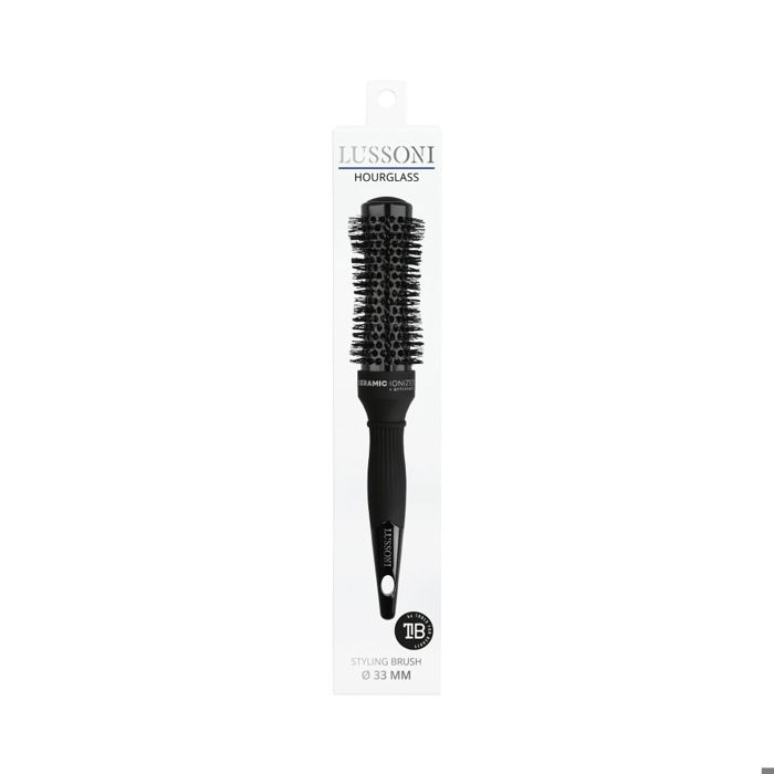 Lussoni Haircare Brush Hourglasses Styling 33mm - Brosse Forme De Sablier