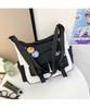 2025 New Student Girl Japanese Cute Large-capacity Bag Casual Versatile Portable Messenger Bag