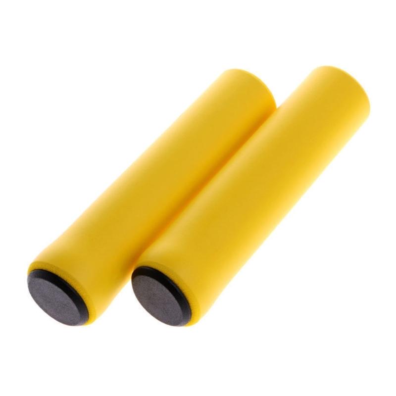 Comfortable Bicycles Grip Bicycles Sponges Handlebars Grip Antiskid Bike Grip Easyly Install Bicycles Accessories жёлтый
