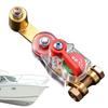Brass Battery Cut Off Button Rotatable Battery Isolator Switch  Vehicle Accessories