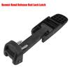 AA92-Black Bonnet Hood Release Rod Lock Latch Fit For-Chevy -Hummer H2 Kodiak -GMC Topkick 2003-2009