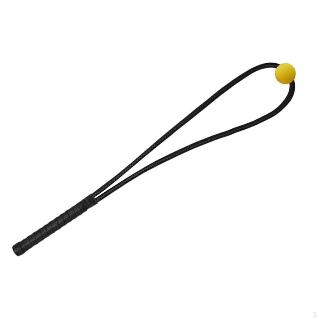 90cm Golf Swing Training Aid Adjustable Warm Up Stick Equipment Lightweight Practice Rope Trainer