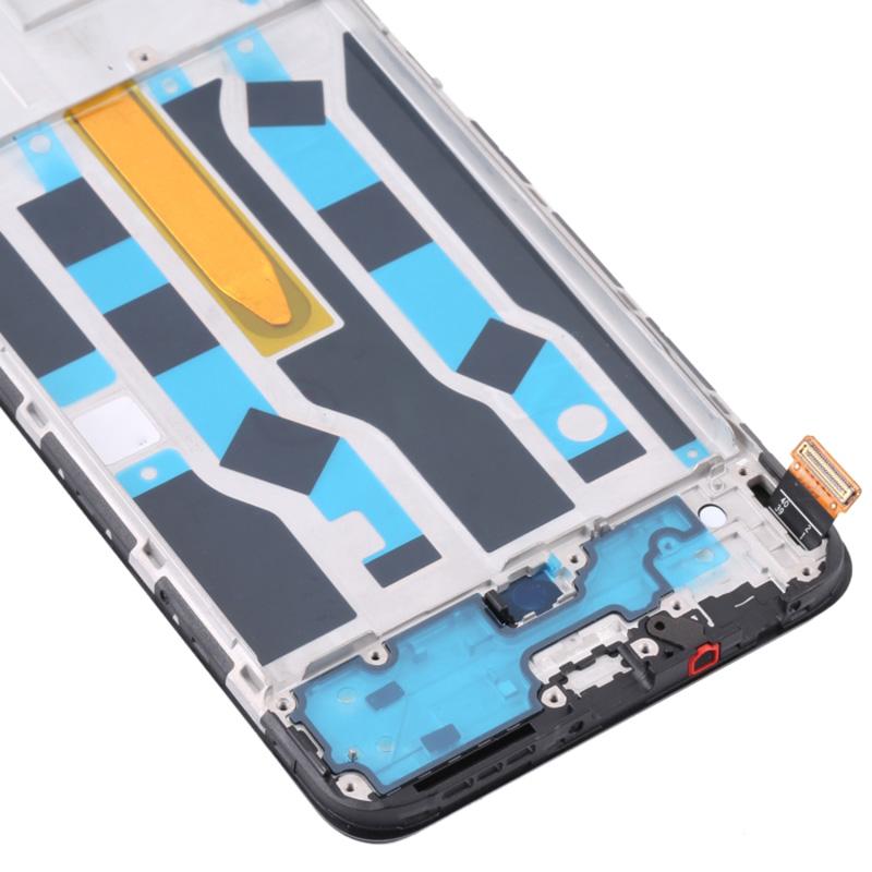 For Oppo Reno5 4G/Reno5 K Grade C OLED Screen and Digitizer Assembly+Frame Spare Part (without Logo)