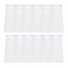 6/12 Pcs 4 Inch 150 Micron Filter Socks Reusable 3D Honeycomb Design Aquarium Filter Bags for Freshwater Saltwater Aquarium Pond Sumps Overflows