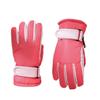 Winter Fashion Print Non-slip Thick Warm Windproof Long-sleeved Mittens Children Ski Gloves