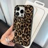 Realistic Leopard Print Design Soft Phone Case For iPhone 17 16 15 14 Plus 13 12 11 Pro Max 7 8 SE2 16E 17 Air Shockproof Cover