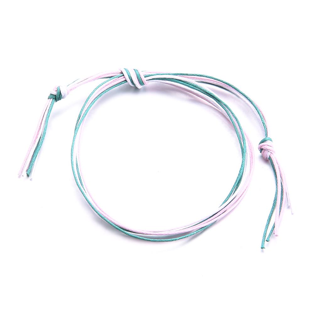 Colorful Multi-Layer Beaded Rope Anklet - European and American Summer Fashion Jewelry