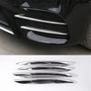 Front Fog Light Trim Strip For Mercedes Benz E Class W213 2016- Chrome 4PCS