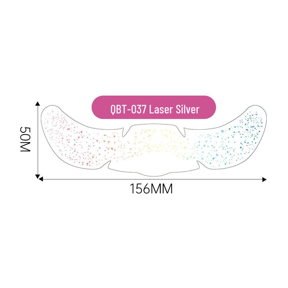 Trendy Waterproof Sweatproof Silver Freckle Face Stickers