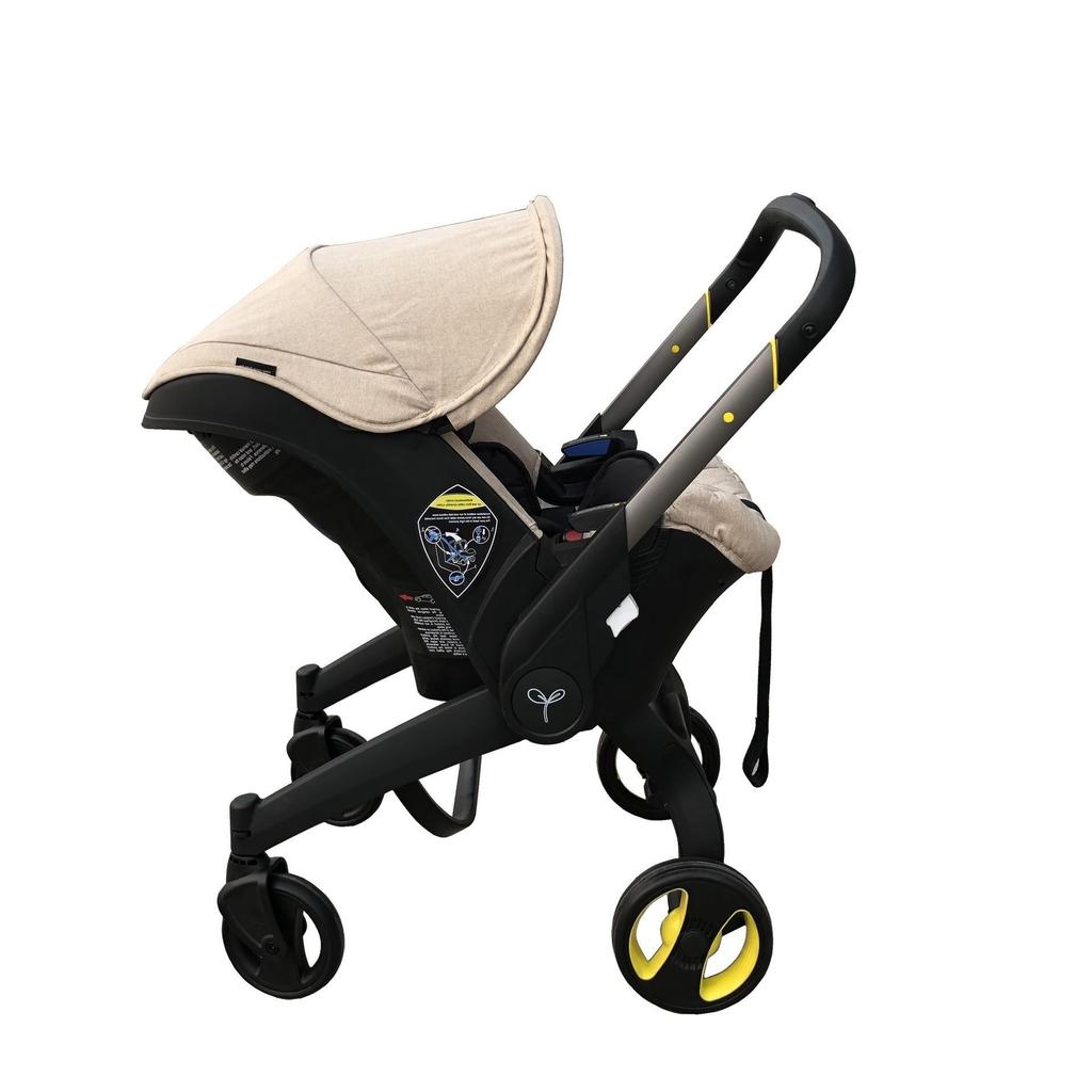 4-in-1 Multifunctional Stroller: Bassinet, Carrycot & Car Seat for 0-12 Months