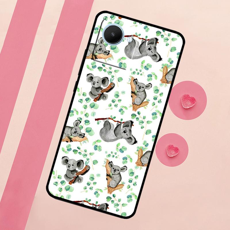 

Koala and Eucalyptus For Realme 15 Pro 10 11 12 13 14 Pro Plus GT7 C67 C65 C63 C61 C55 C53 C51 C35 C71 C75 Case Realme C75 4G