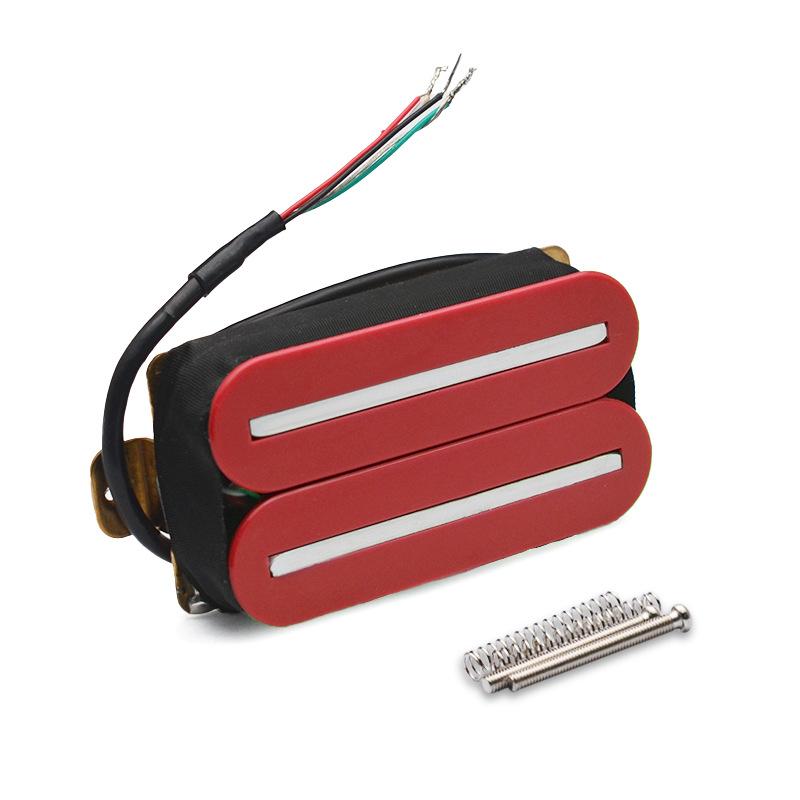 1 Set Guitar Diy Accessories Super Power Electric Guitar Hot Dual Rails Pickup Humbucker Pickup