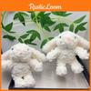 Plush Bunny Fluffy Keychain Soft Material Perfect For Gifts Decorations And