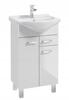 Freestanding Bathroom Cabinet with Legs and Sink 50 Mea