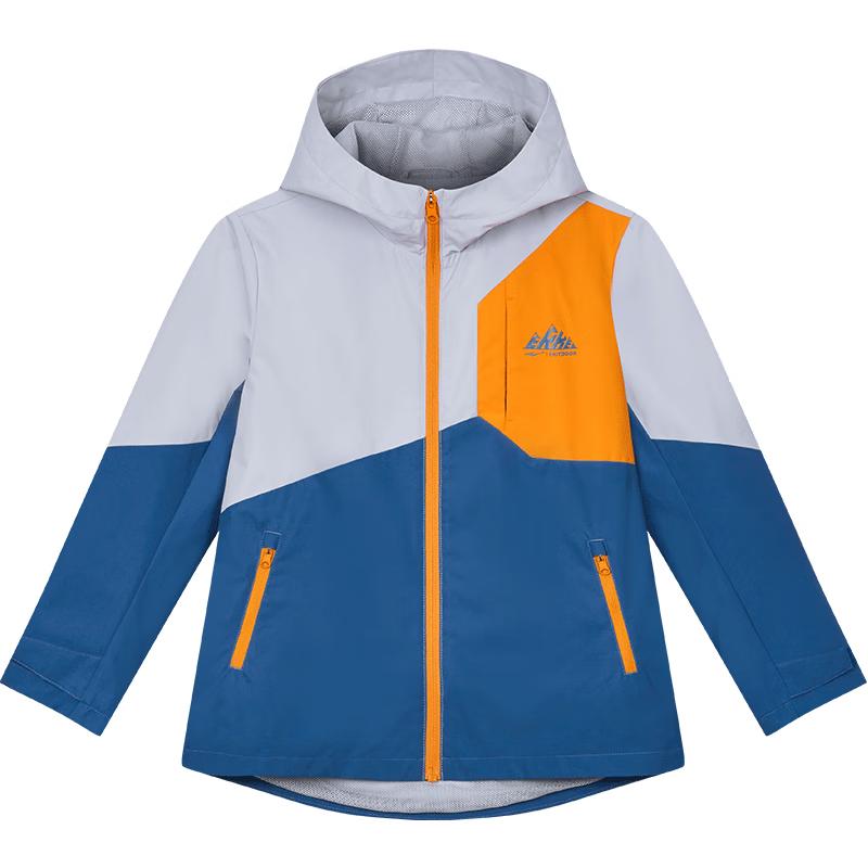 

ERKE Kids 3-Proof Tech Hooded Windbreaker Jacket 130