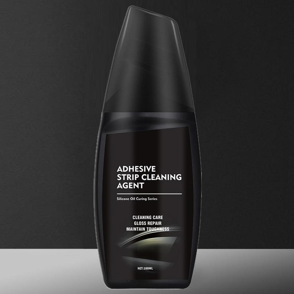 100ml Car Window Lubricant Auto Window Rubber Strip Softening Smooth Maintenance Agent Rubber Cleaner Eliminates Noise